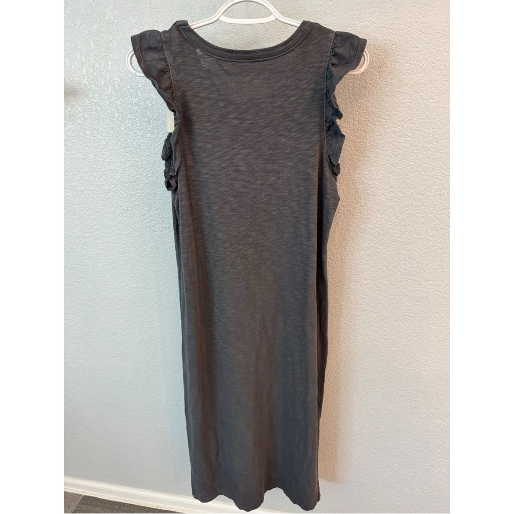 Universal Thread Gray Ruffle Sleeve Dress - Picture 2 of 3